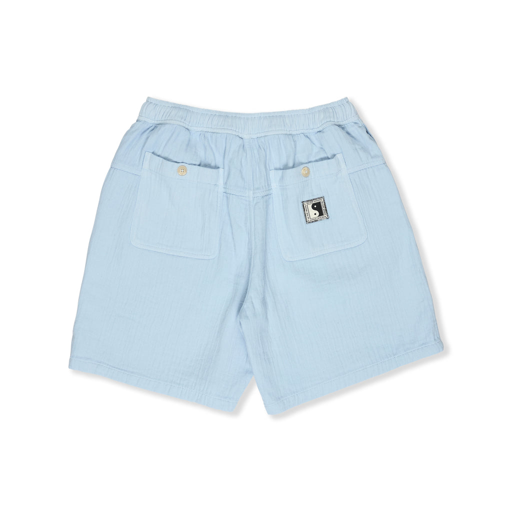 Cotton Gaze Beach Short 20"-Blue Light Used