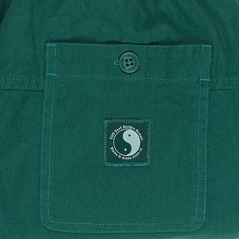 Pearl Elastic Short 20"-Green Sea