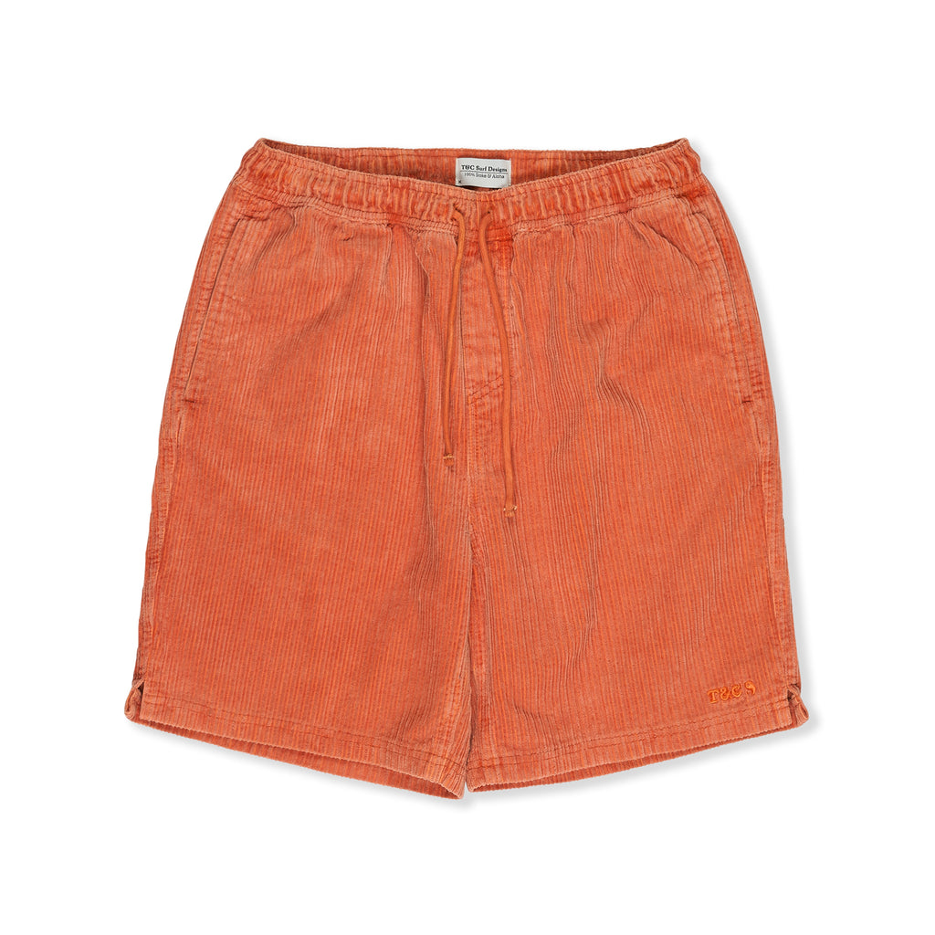 Corduroy Beach Short 19"-Rust