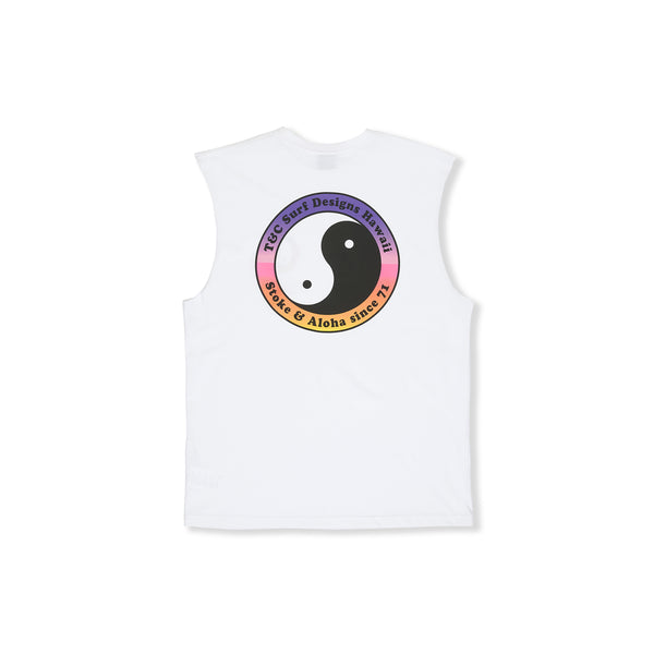T-shirt de alças T&C Surf Designs YY 71 Logo - Branca