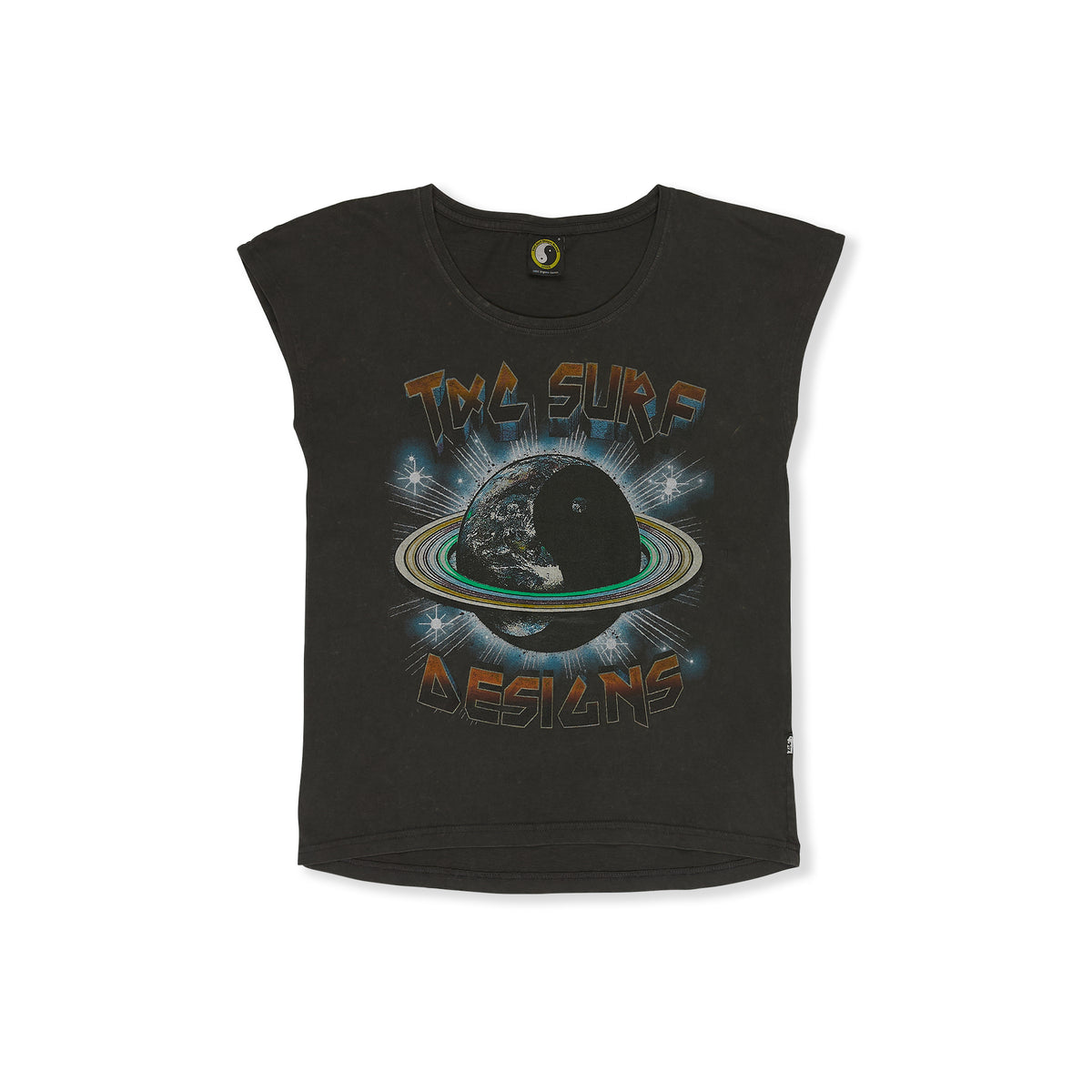 Planet Muscle T-shirt manches courtes -Wash Black