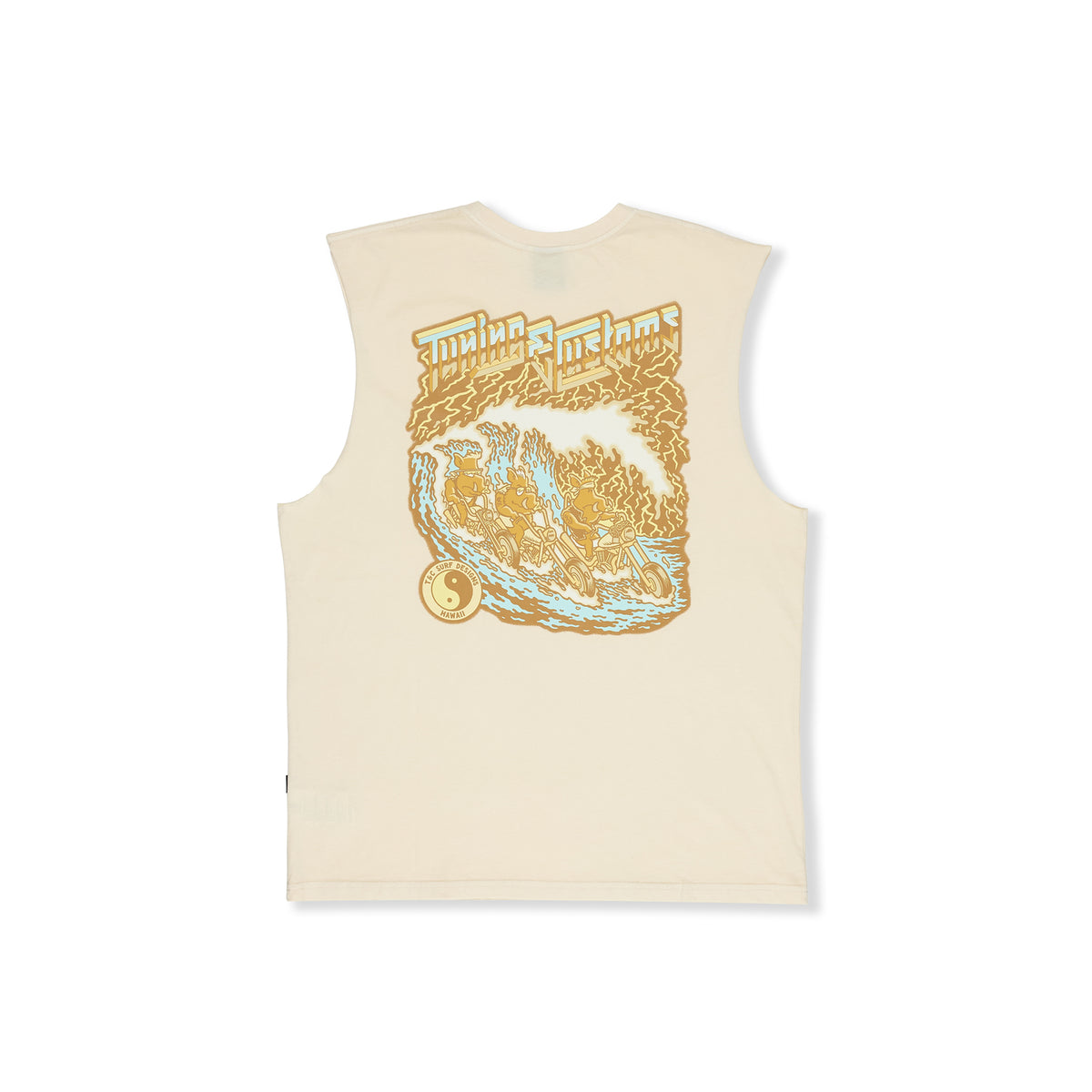 Muscle Débardeur-Vintage White