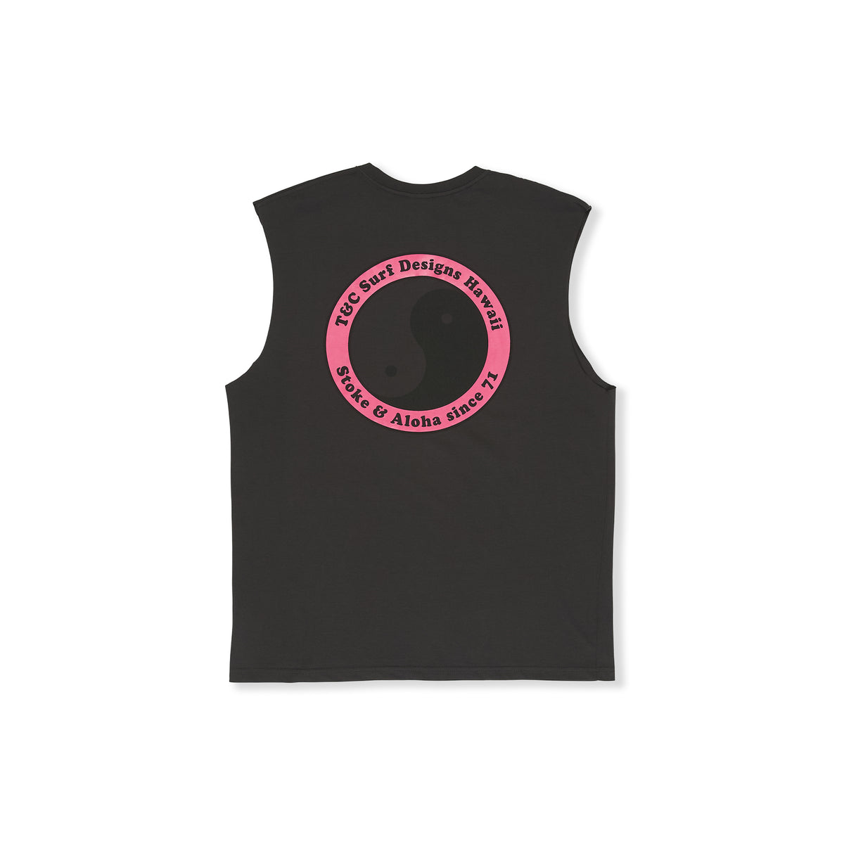 YY 71 Logo Muscle Débardeur -Wash Black
