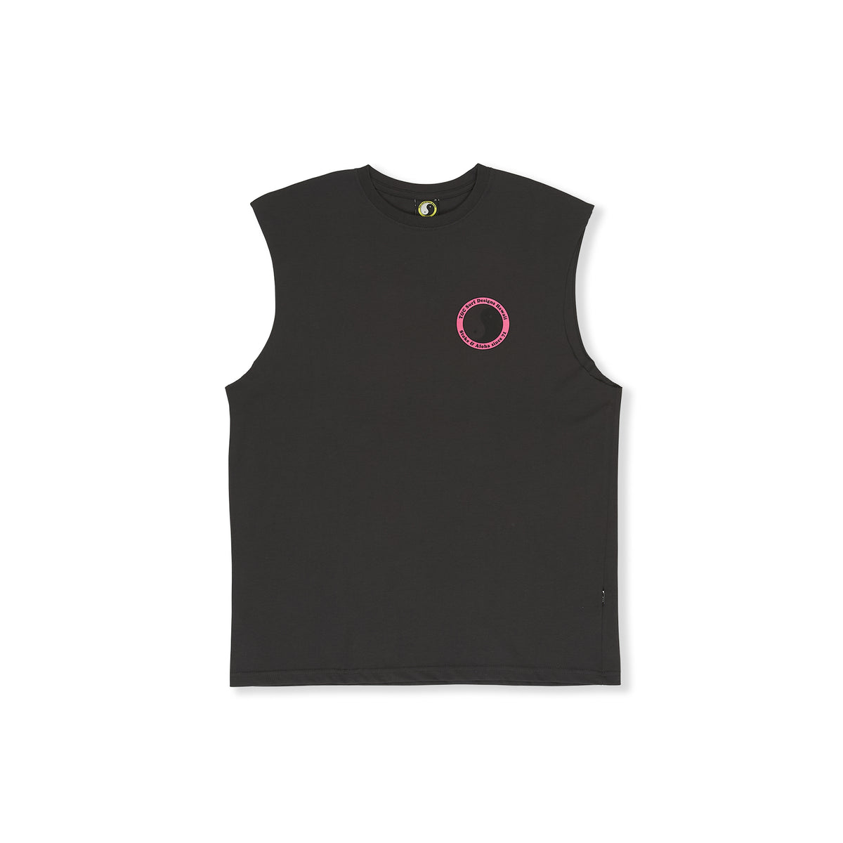 YY 71 Logo Muscle Débardeur -Wash Black