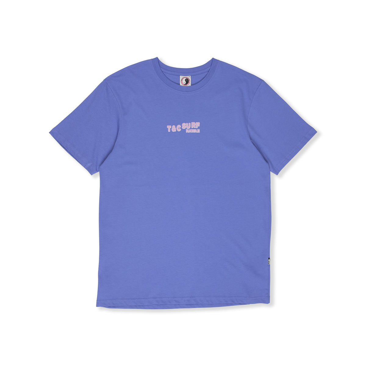 Twisted Print  T-shirt manches courtes -Blueberry