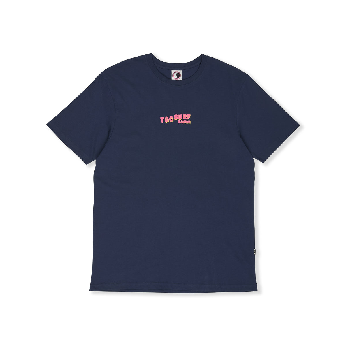 Twisted Print  T-shirt manches courtes -Dark Navy