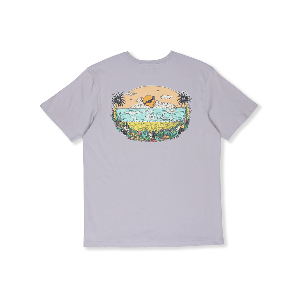 Kenny Sun Set T-shirt manches courtes -Washed Lavender
