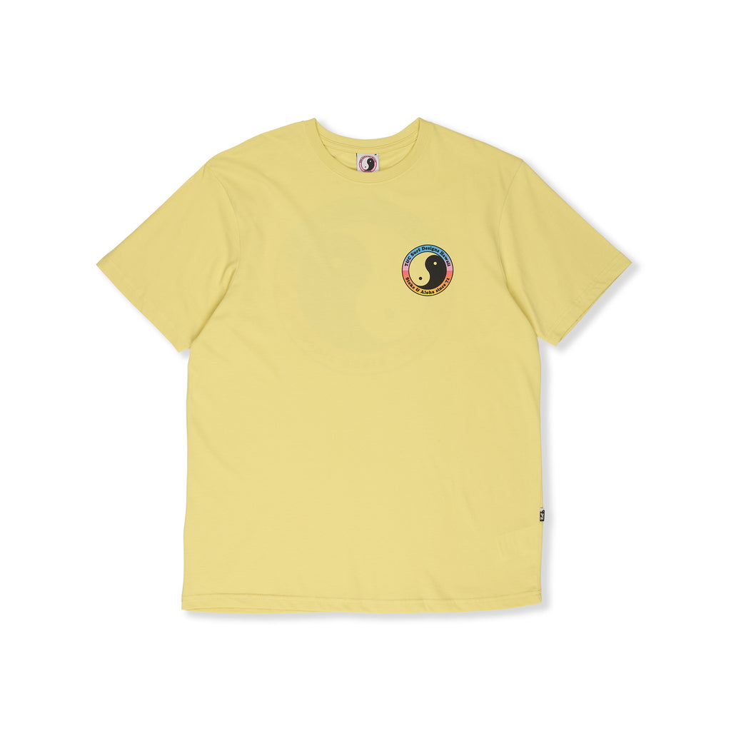 YY 71 Logo T-shirt manches courtes -Washed Yellow