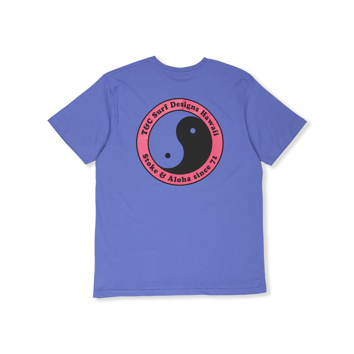 YY 71 Logo  -T-shirt manches courtes - Blueberry