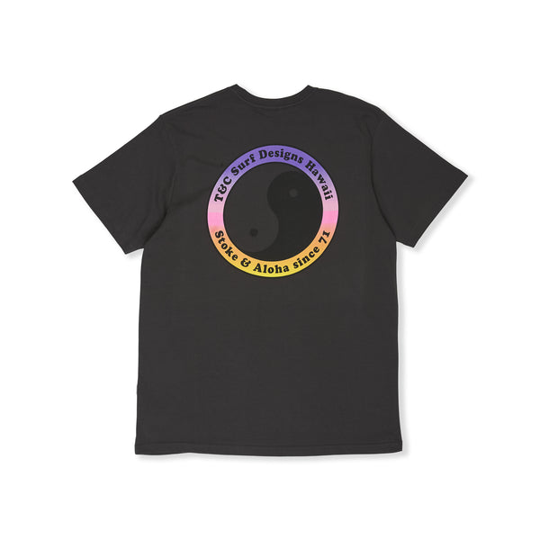 T-shirt de manga curta T&C Surf Designs YY 71 Logo - Preto
