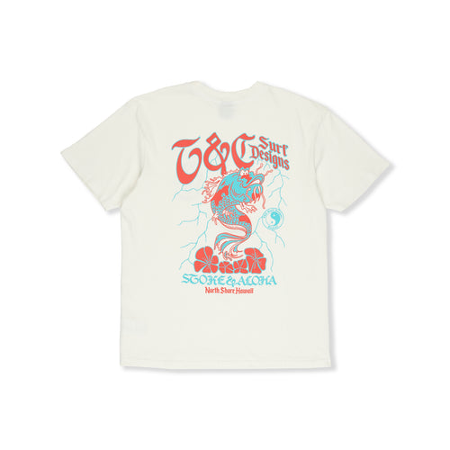 Funco Koi T-shirt manches courtes -White