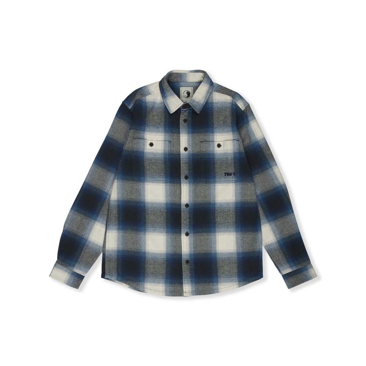T&C Surf Designs Town Heavy flannel Over Shirt - Navy