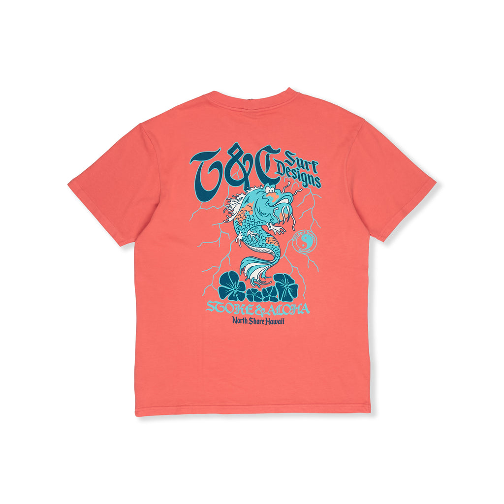 Funco Koi T-shirt manches courtes-Used Red