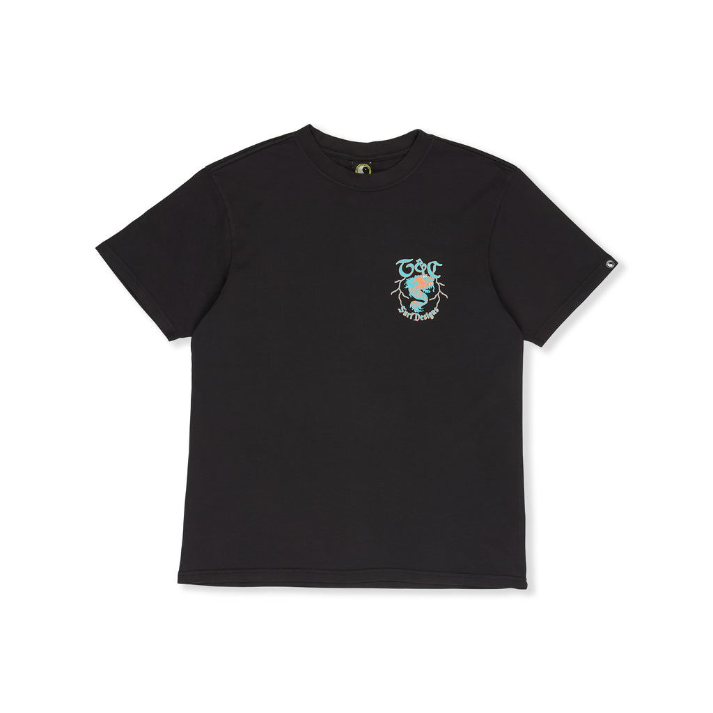 Funco Koi T-shirt manches courtes-Fatigue Black