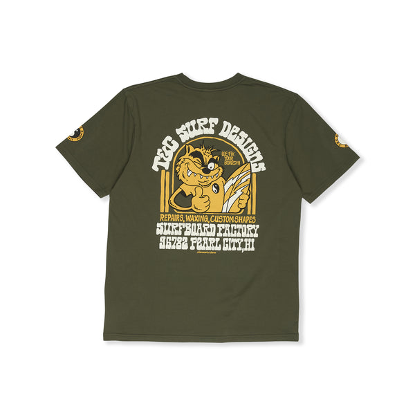 Surf Service T-shirt manches courtes-Dark Military