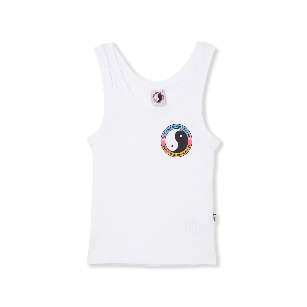 T&C Surf Designs YY 71 T-shirt de alças - Branca