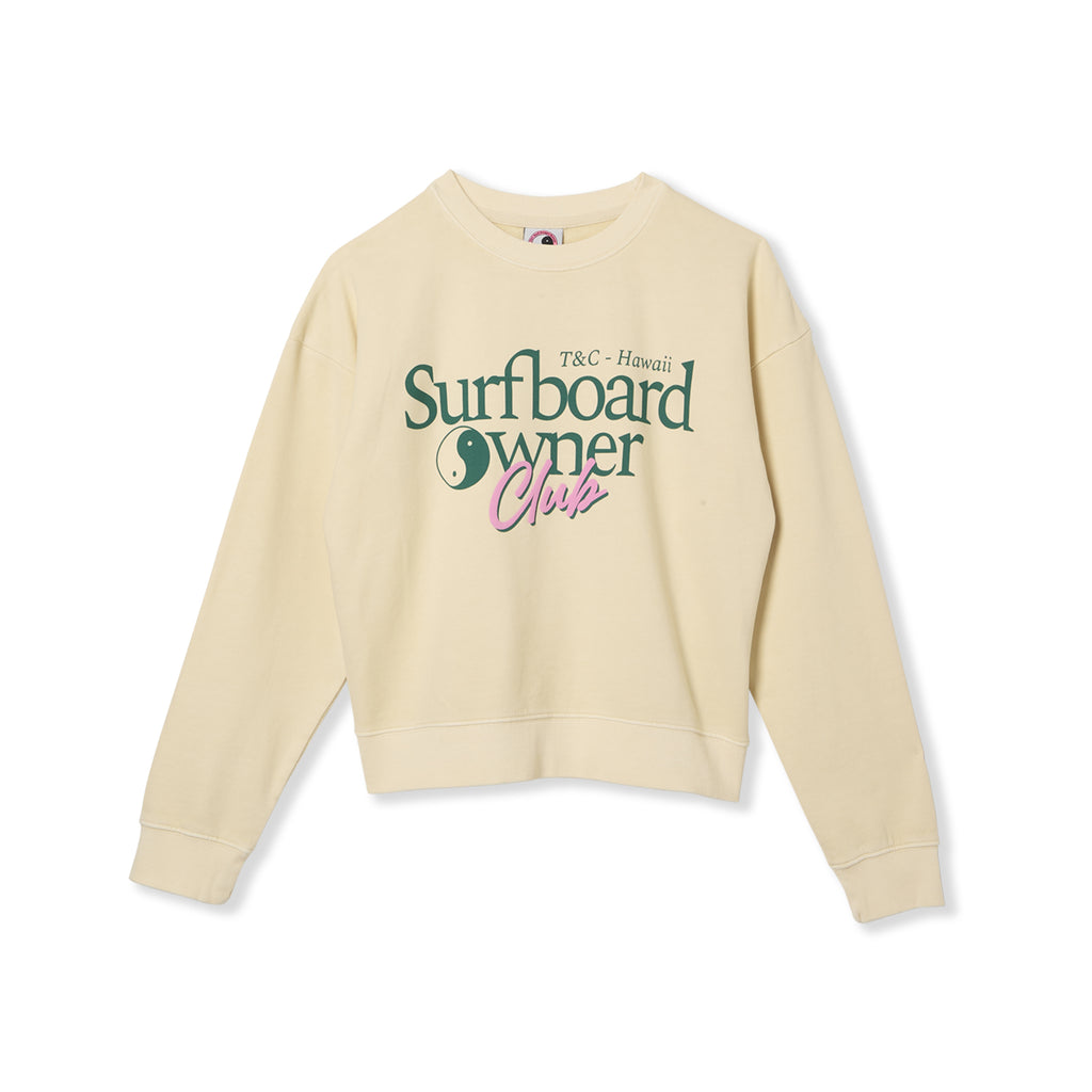 Owner Crew Sweat-Greige