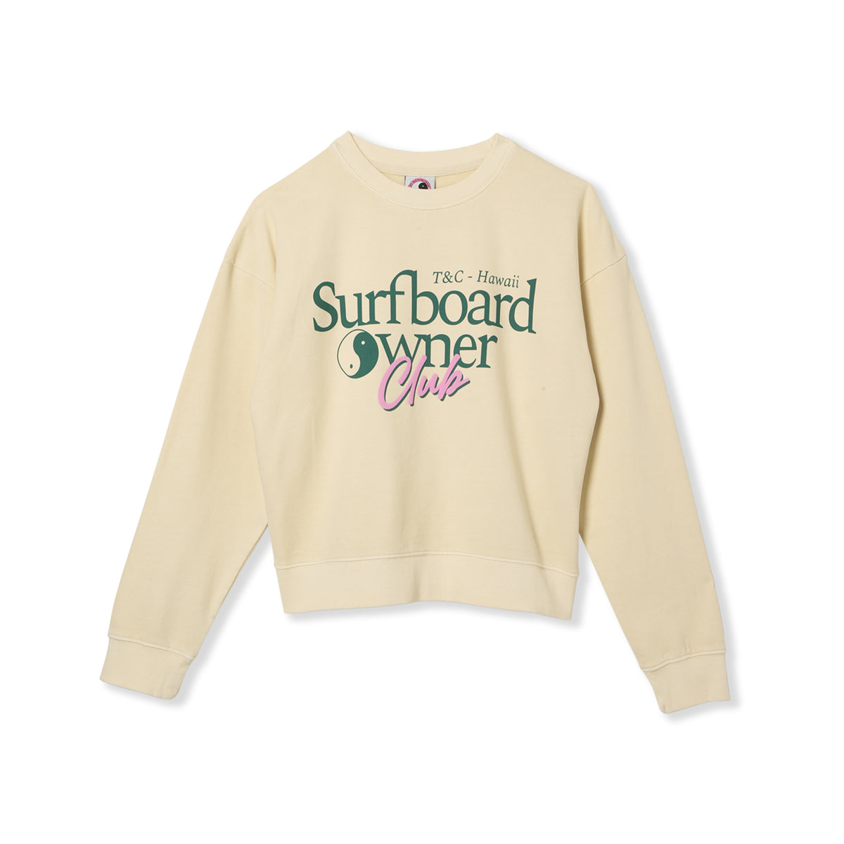 Owner Crew Sweat-Greige