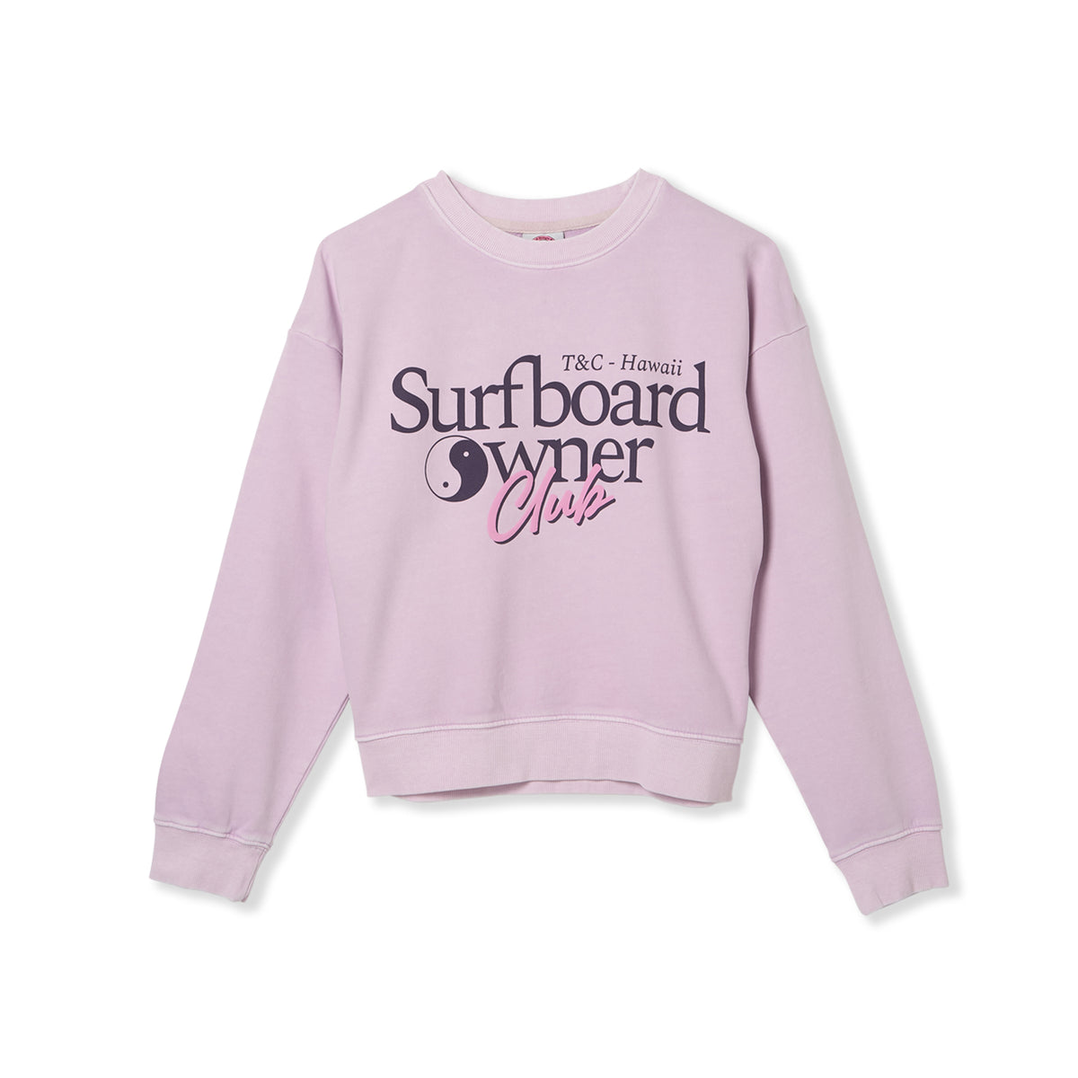 Owner Crew Sweat-Lavender