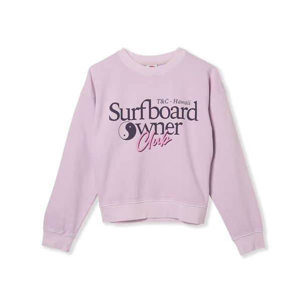 Owner Crew Sweat-Lavender