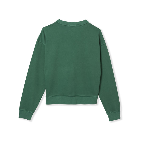 Owner Crew Sweat-Green