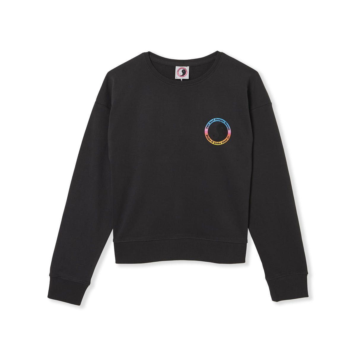 YY 71 Crew Sweat-Wash Black