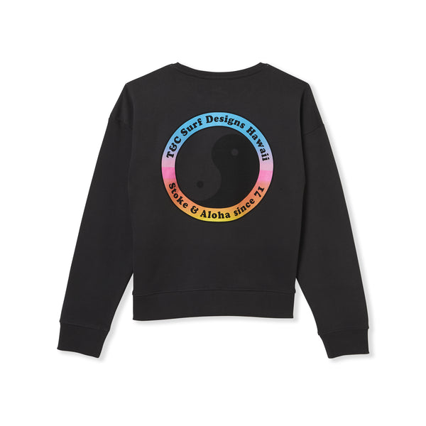YY 71 Crew Sweat-Wash Black
