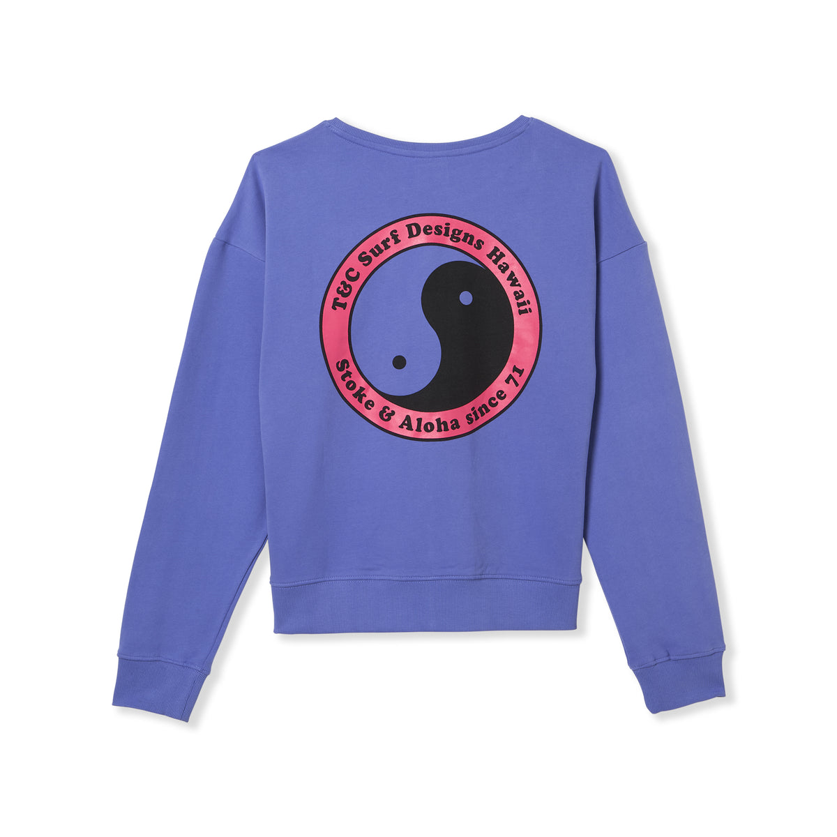 Women YY 71 Crew Sweat-Blueberry