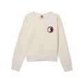 T&C Surf Designs Sweatshirt de Mulher YY 71 Crew - Branco Vintage