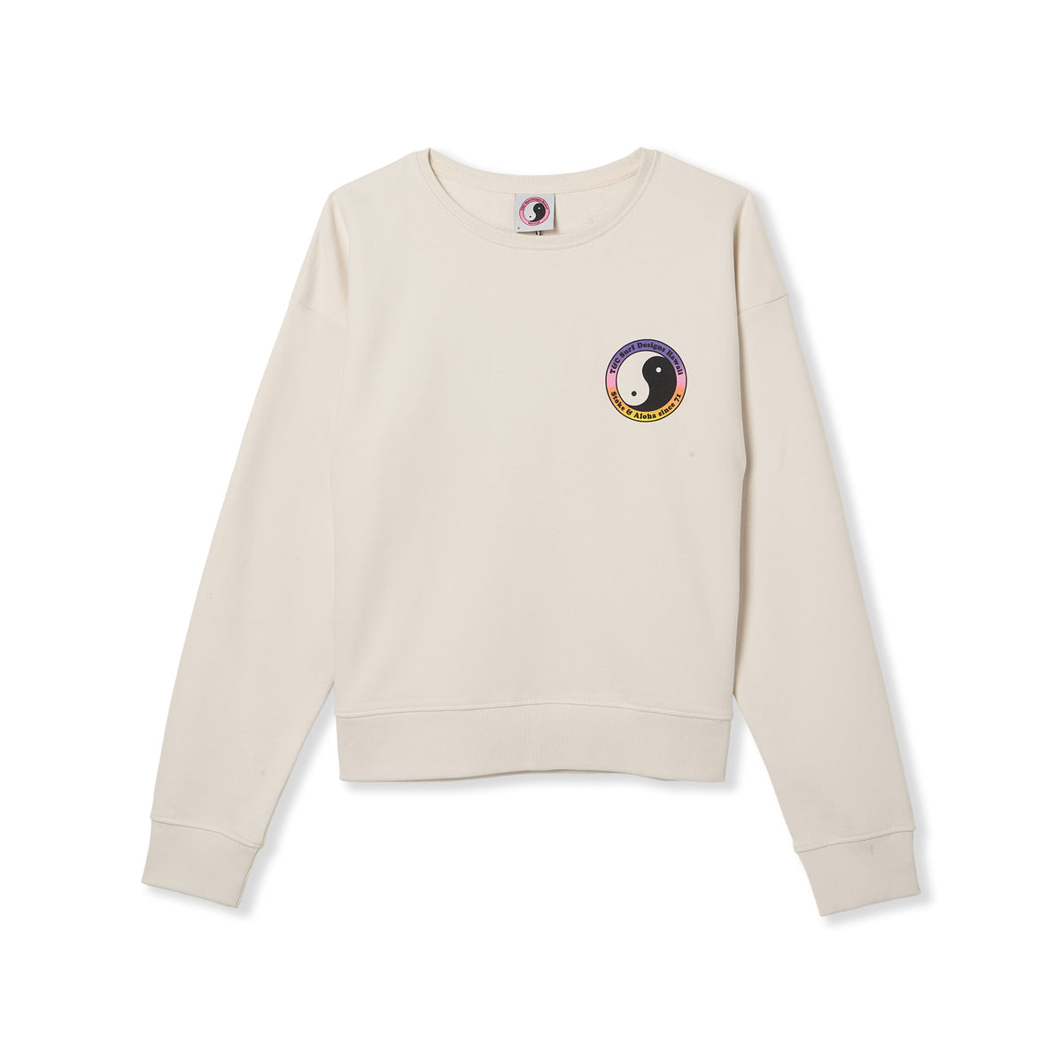 Women YY 71 Crew Sweat-Vintage White
