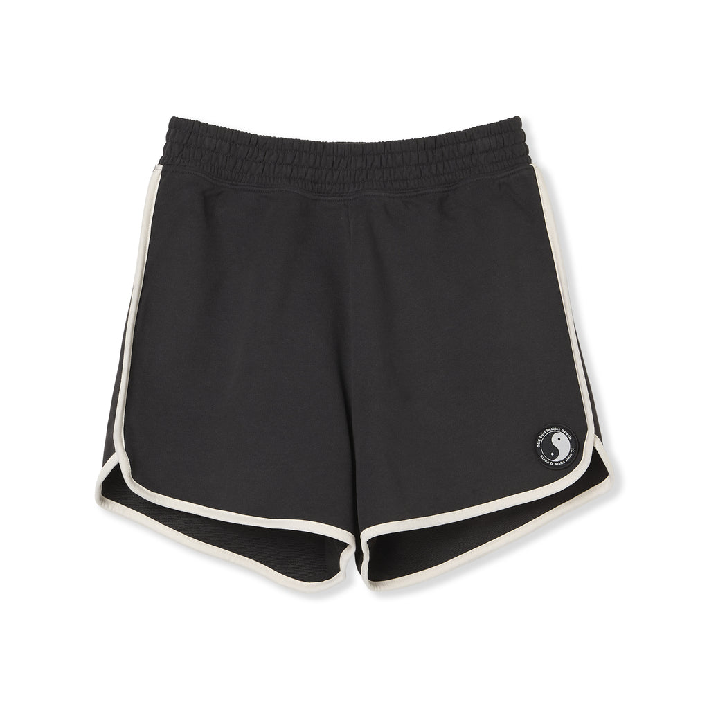 Women YY Fleece Short-Wash Black