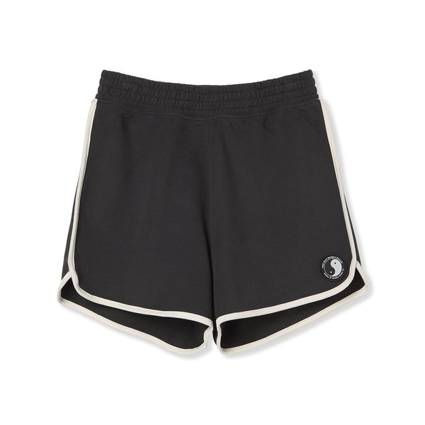 Women YY Fleece Short-Wash Black