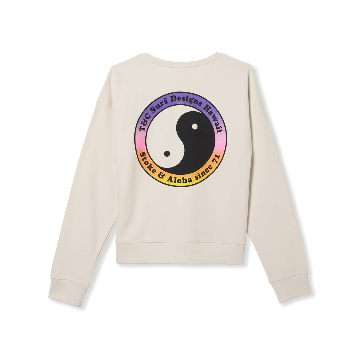 Women YY 71 Crew Sweat-Vintage White