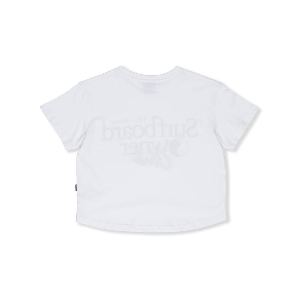 Owner Crop T-shirt manches courtes -White