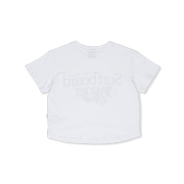 Owner Crop T-shirt manches courtes -White
