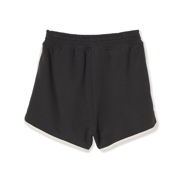 Women YY Fleece Short-Wash Black