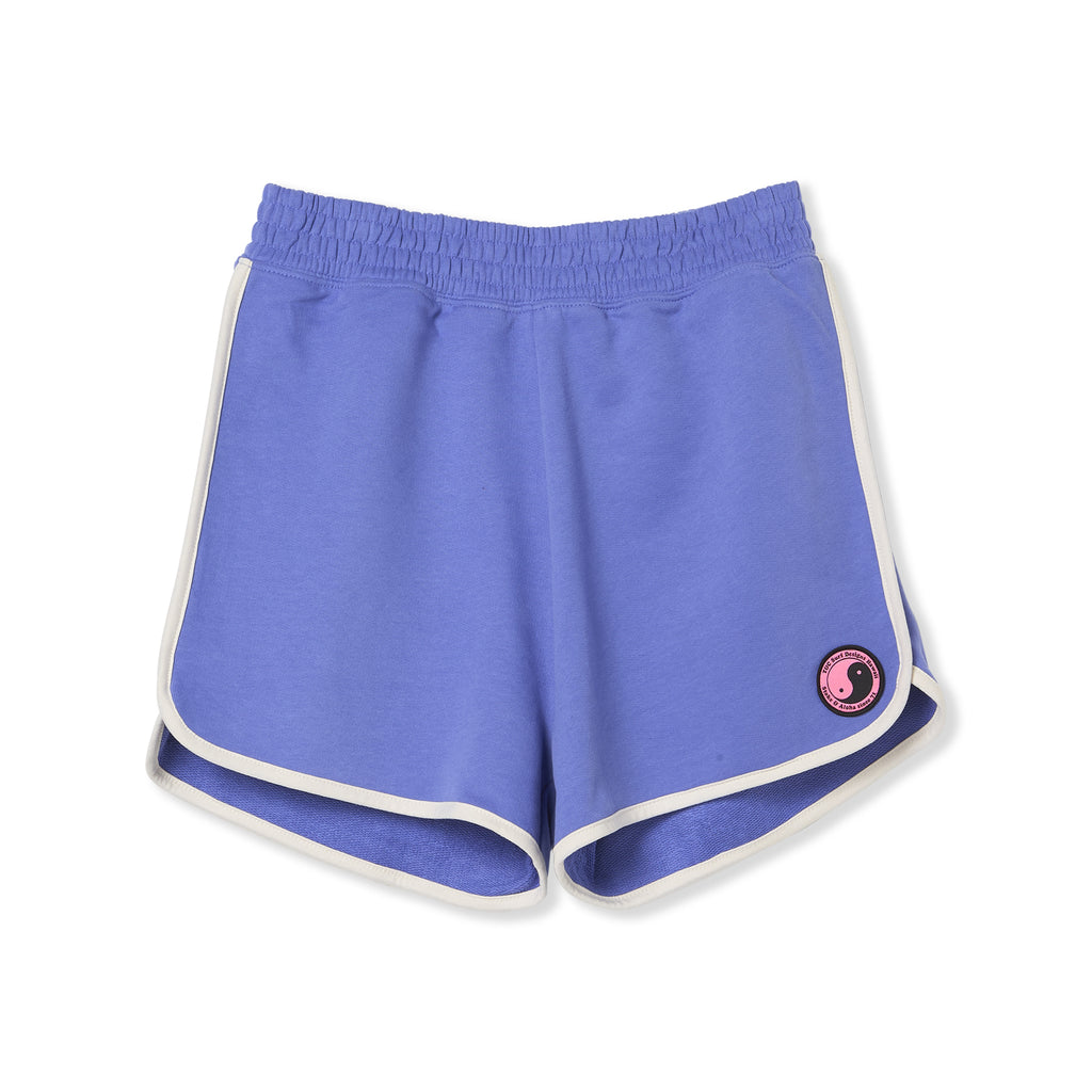 Calções de lã polar para mulher YY da T&C Surf Designs - Azul-mirtilo