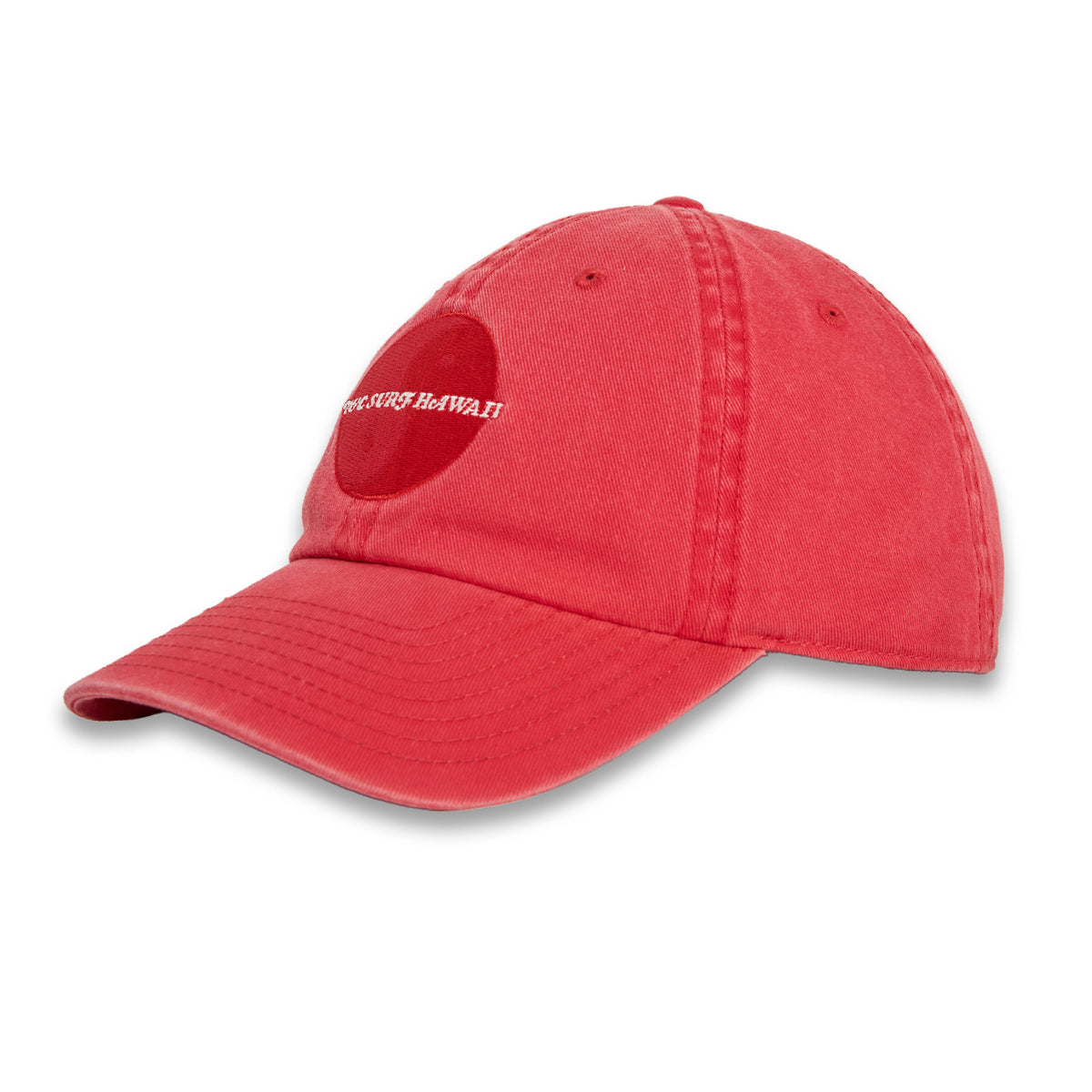 T&C Surf Designs TCSH Dad Cap - Used Red White Logo