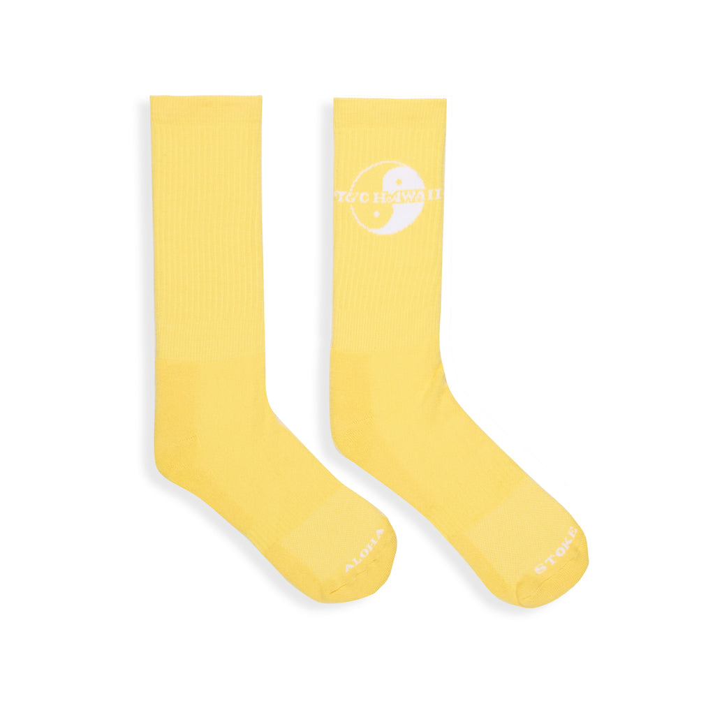 Meias T&C Surf Designs YY - Amarelo Lavado