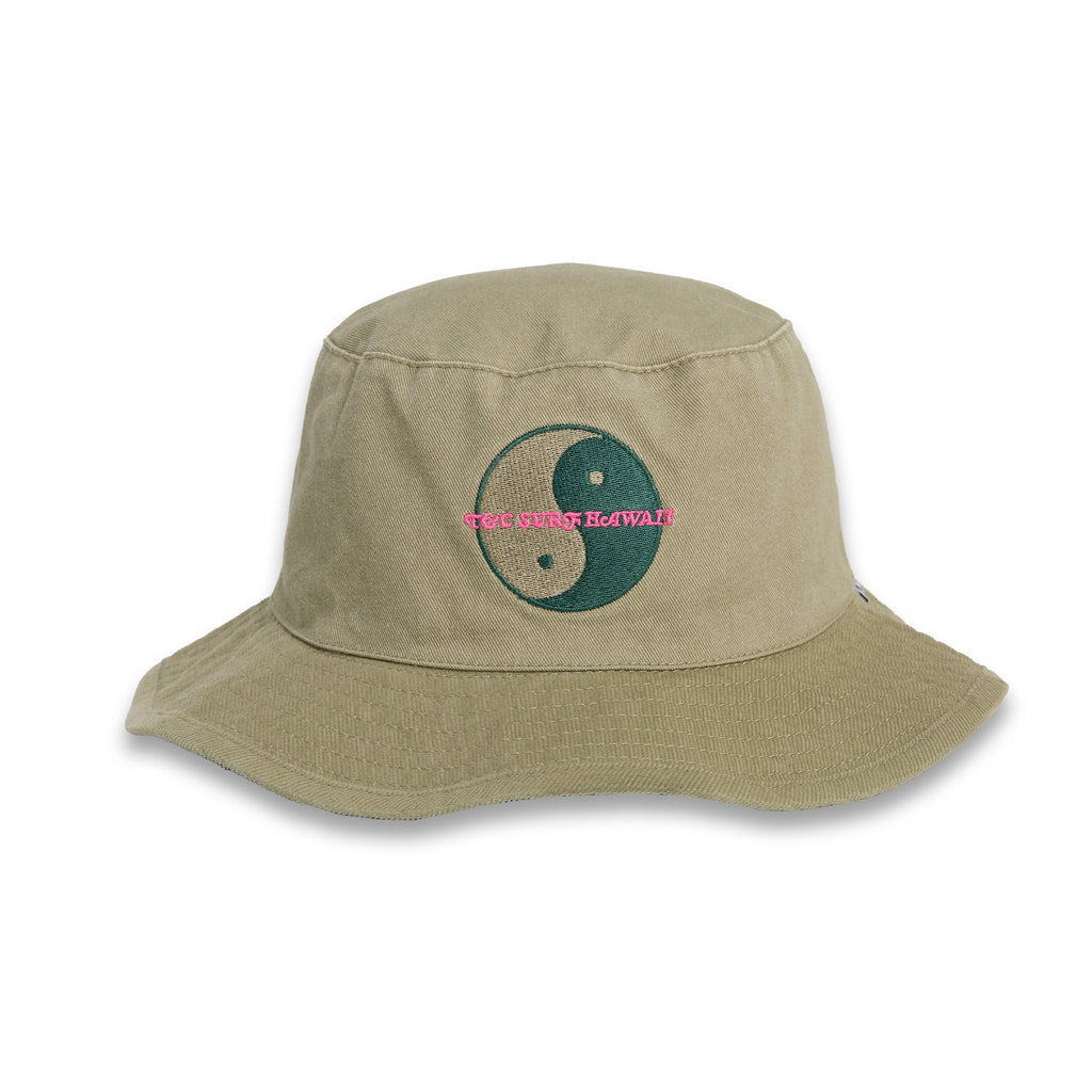 Chapéu Bucket TCSH da T&C Surf Designs - Caqui