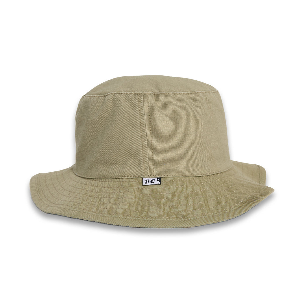 Chapéu Bucket TCSH da T&C Surf Designs - Caqui