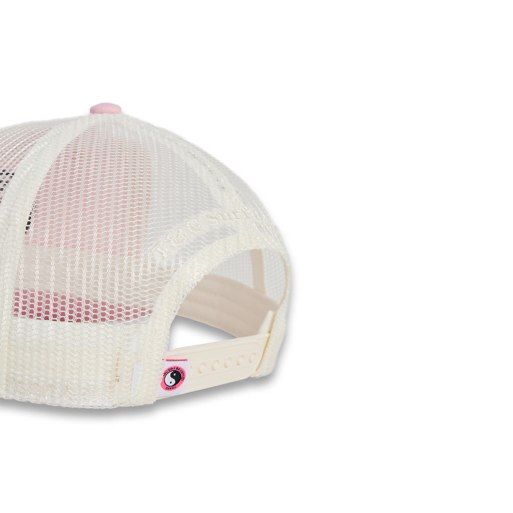 T&C Surf Designs YY Multico Trucker Cap - Pink Off White Pink Logo