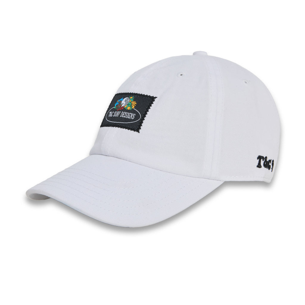 Boné T&C Surf Designs Jon Of The Loom Dad Cap - Branco 