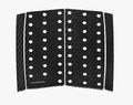 HS Traction pad, deck frontal de 4 peças, preto