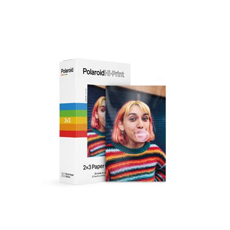 Cartucho de papel POLAROID Hi-Print 2 x 3 - 20 folhas